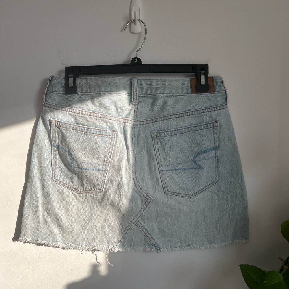 American Eagle Mini Denim Skirt Size 6 - Picture 2 of 6